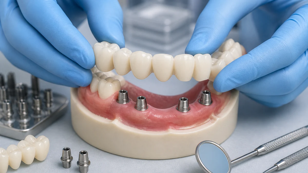 Implant-Supported Bridges for Multiple Missing Teeth