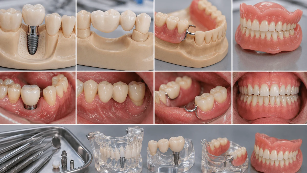Missing Teeth: All Your Replacement Options Compared